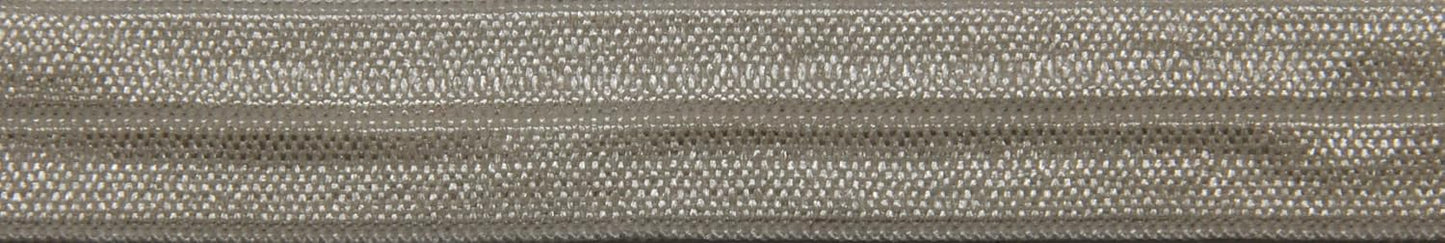 Belagio Enterprises - 1/2" width Fold-Over Elastic Ribbon (50 Yard Roll) - BE-305-24 Ivory