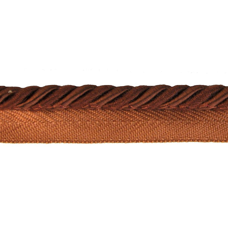 Colors Collection - 1/4" Cord with Lip (25 Yard Roll) - BC-10008-188 Cedar