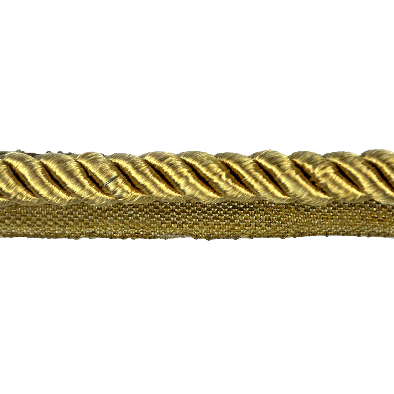 Softer Collection - 3/8" Width Cord with Lip (50 Yard Roll) - BC-1012-10 Gold