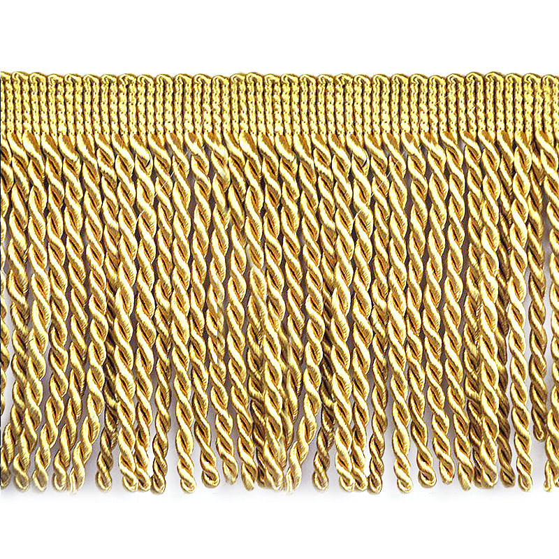 Softer Collection - 6" Width BULLION FRINGE (15 Yard Roll) - BF-4044-10 Gold
