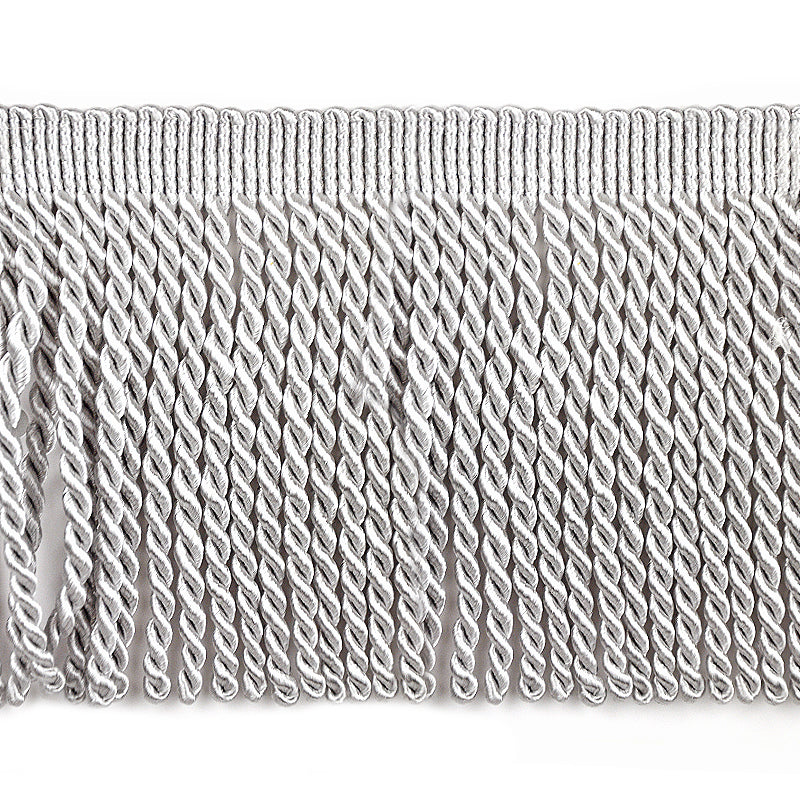 Softer Collection - 6" Width BULLION FRINGE (15 Yard Roll) - BF-4044-11 Grey