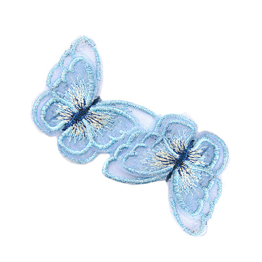Embroidered Butterfly Appliques - 2" Width-BPP-N1-03 (6 Cards Per Order)