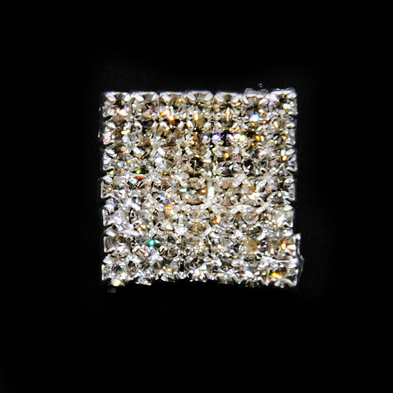 Belagio Enterprises - 5/8" Width Rhinestone Buttons (6pcs per Order) - BRB-102