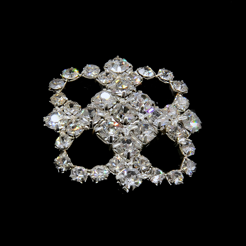 Belagio Enterprises - 1" Width Rhinestone Buttons (6pcs per Order) - BRB-116