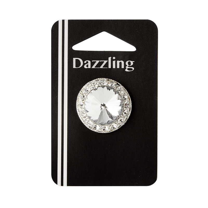 Belagio Enterprises - 1" Width Rhinestone Buttons (6pcs per Order) - BRB-161