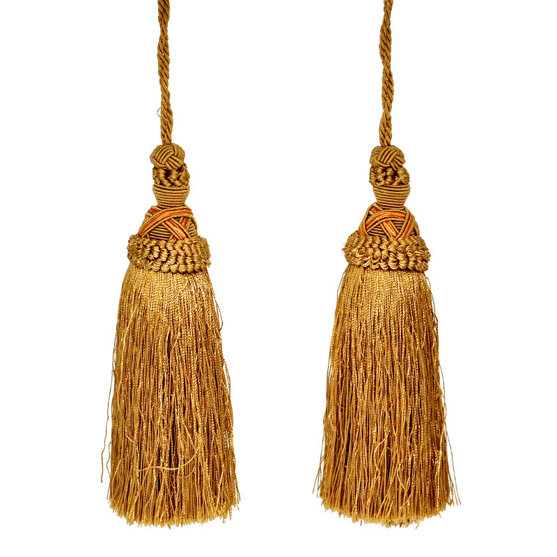 Milante Collection - 8" Length TASSEL - BT-509 61 Mocha (2 Pieces per Pack)