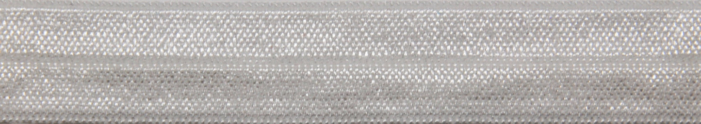 Belagio Enterprises - 1/2" width Fold-Over Elastic Ribbon (50 Yard Roll) - BE-305-27 White