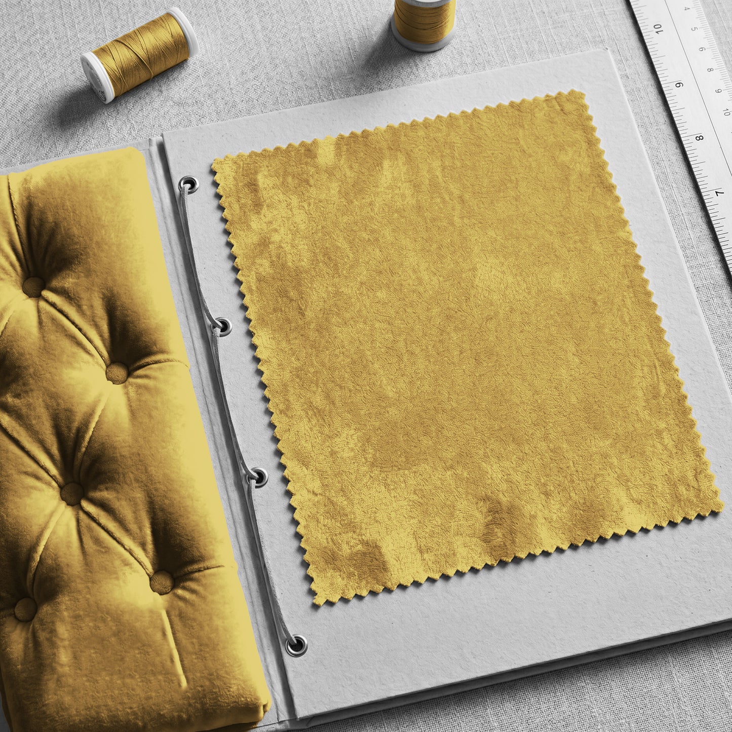 "Darling" Velvet Fabric (Gold color)
