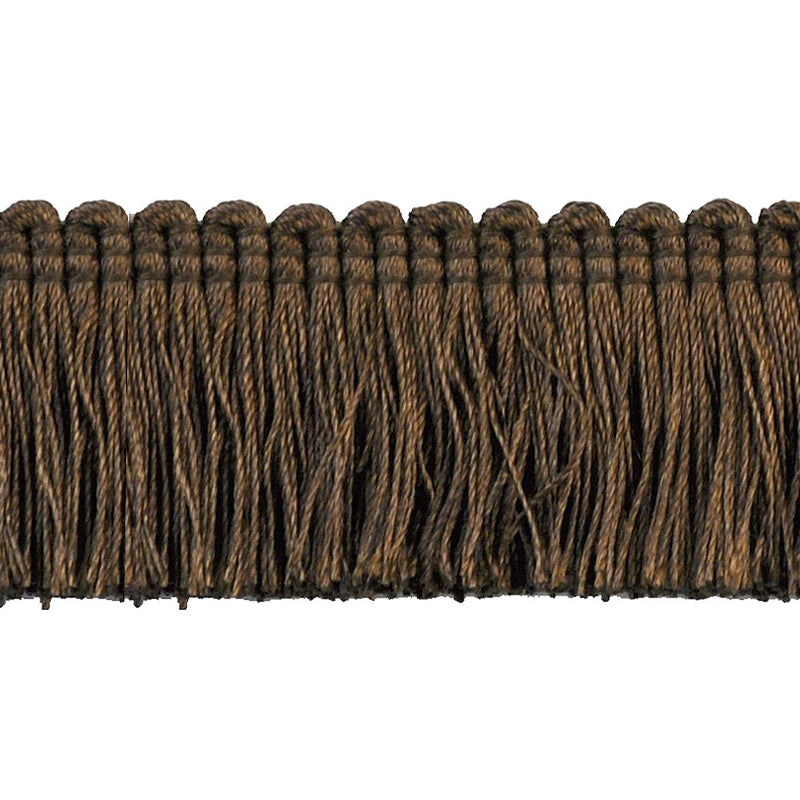 Basics Collection - 1 1/2" Brush Fringe (25 YD ROLL) - BF-4900-06 Brown