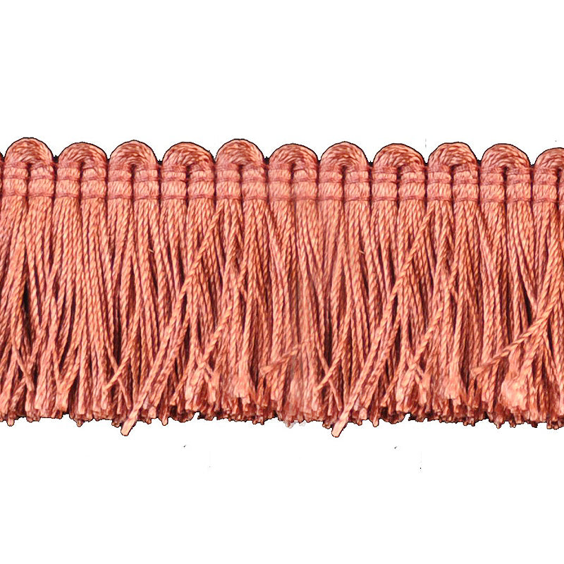 Basics Collection - 1 1/2" Brush Fringe (25 YD ROLL) - BF-4900-88 Dark Brick