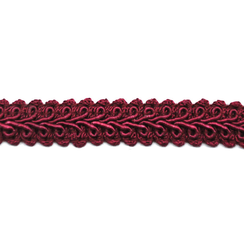 French Gimp - 1/2" Width (50 Yard Roll) - BR-709-17 Dark Red