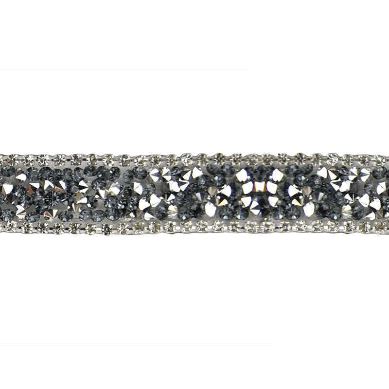 Iron-On Rhinestone Banding - 1/2" Width (10 Yard Roll) - BRSY-20-11 Crystal