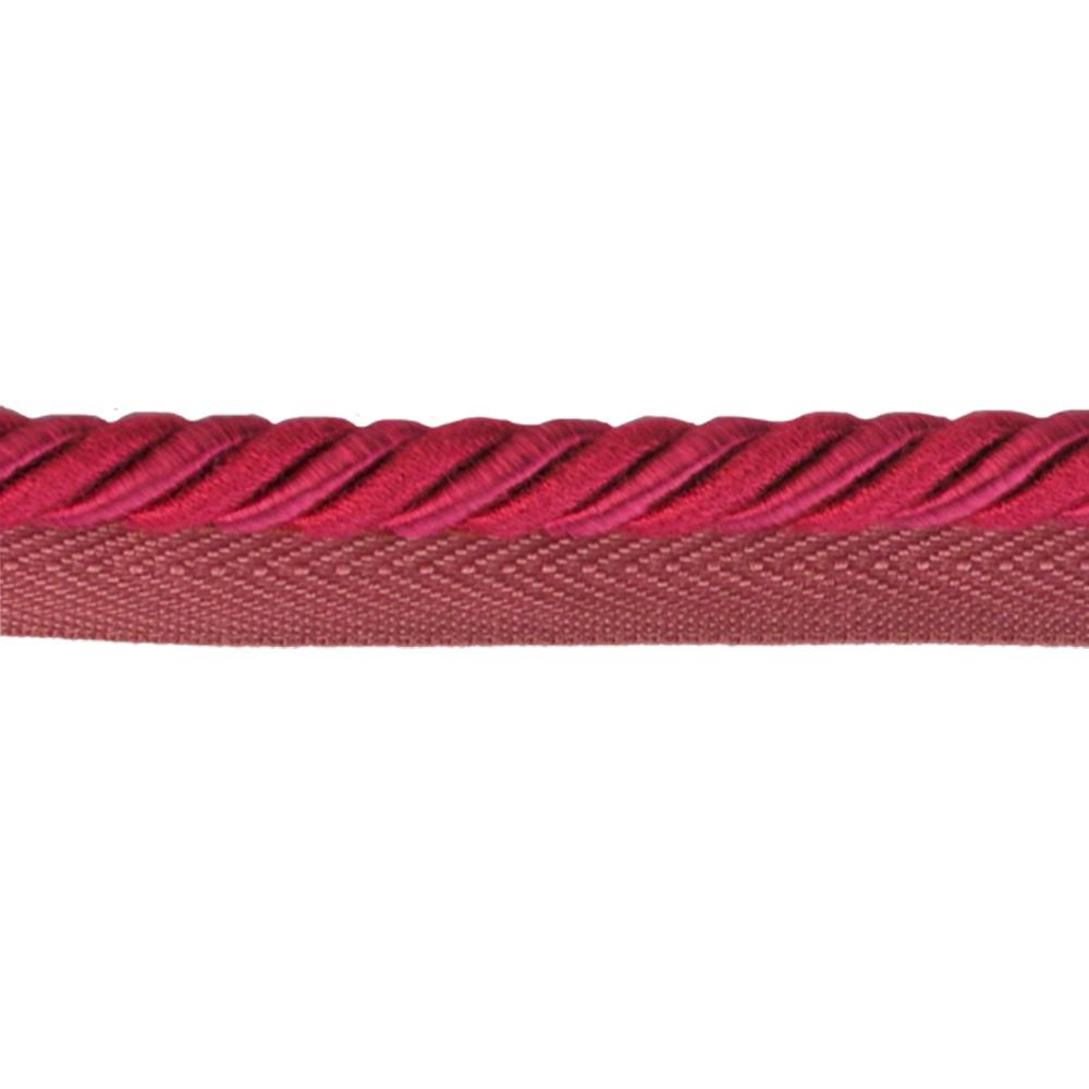 Colors Collection - 1/4" Cord with Lip (25 Yard Roll) - BC-10008-42 Raspberry