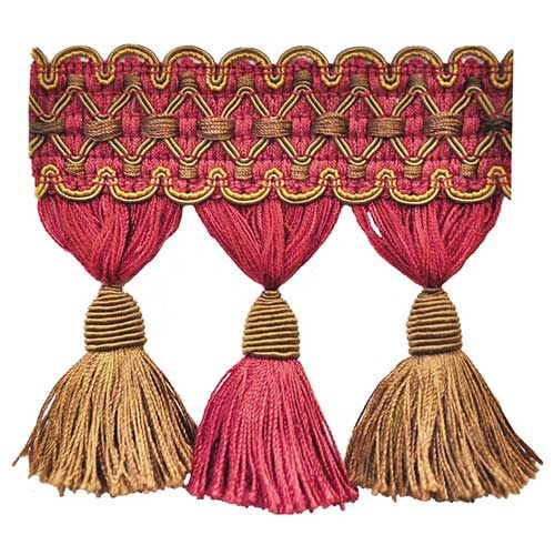Harmony - 4" length TASSEL FRINGE (25 Yard Roll) - BF-127-22-10