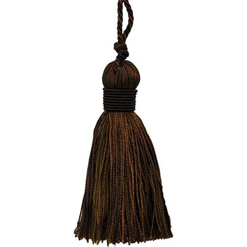 Mulberry Collection - 3 1/2" length PILLOW TASSEL - BT-5001-06 Brown