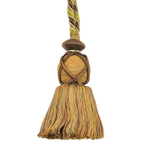 Pompeii Collection - 4" Length KEY TASSEL - BT-5066-83/10 Mocha and Brown