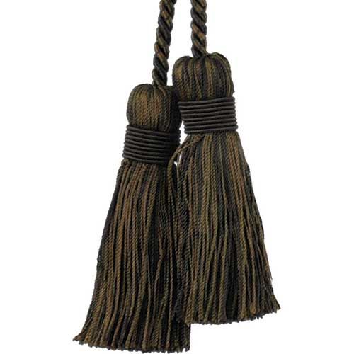 Mulberry Collection - 3 1/2" length CHAIR TIE TASSEL - BT-6003-06 Brown