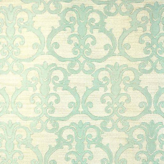 "Parisian Cannes" Fabric (Aqua color)