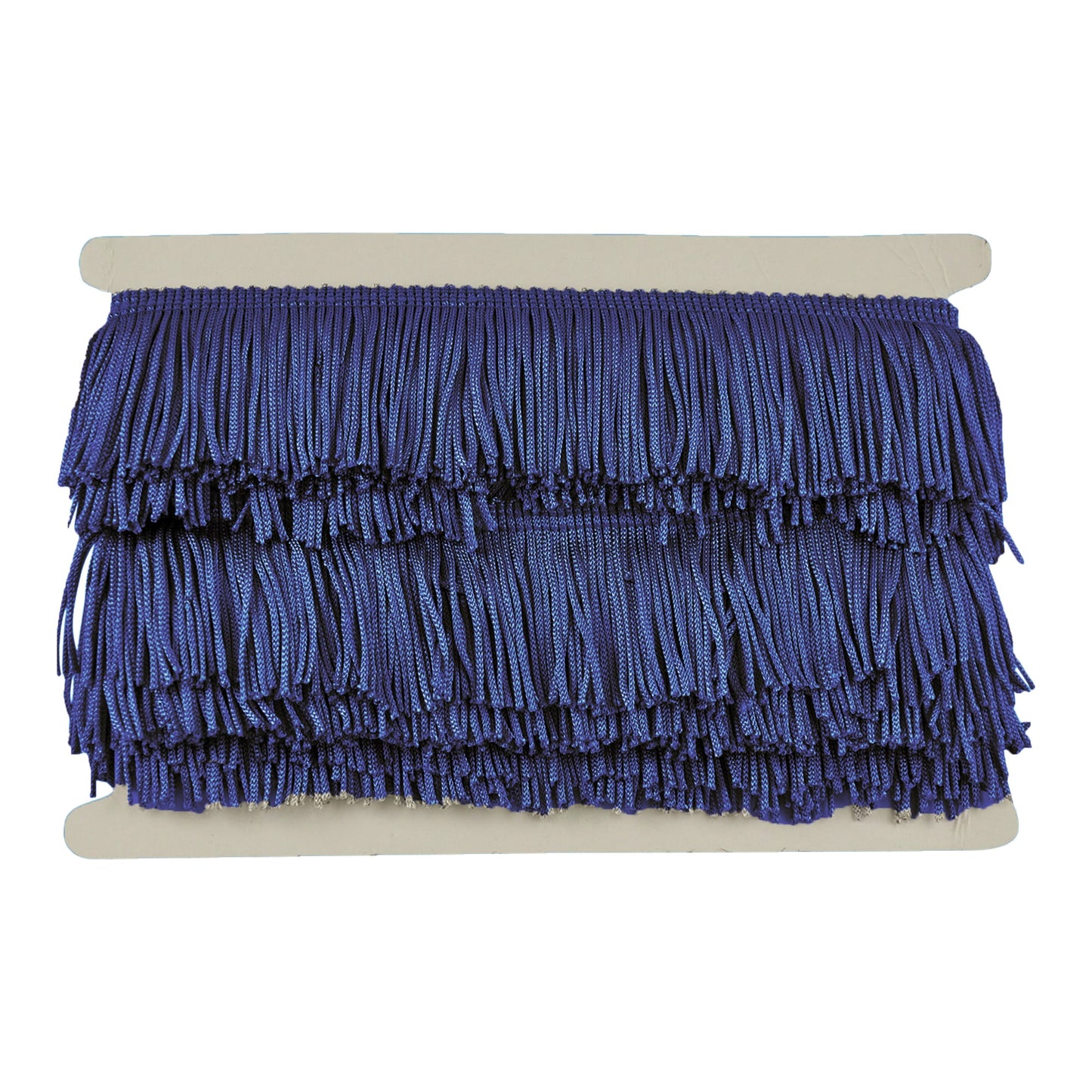 Belagio Enterprises 2" Chainette Fringe Trim, 10-Yard Roll – Navy Blue – for Costumes, Apparel & Home Decor
