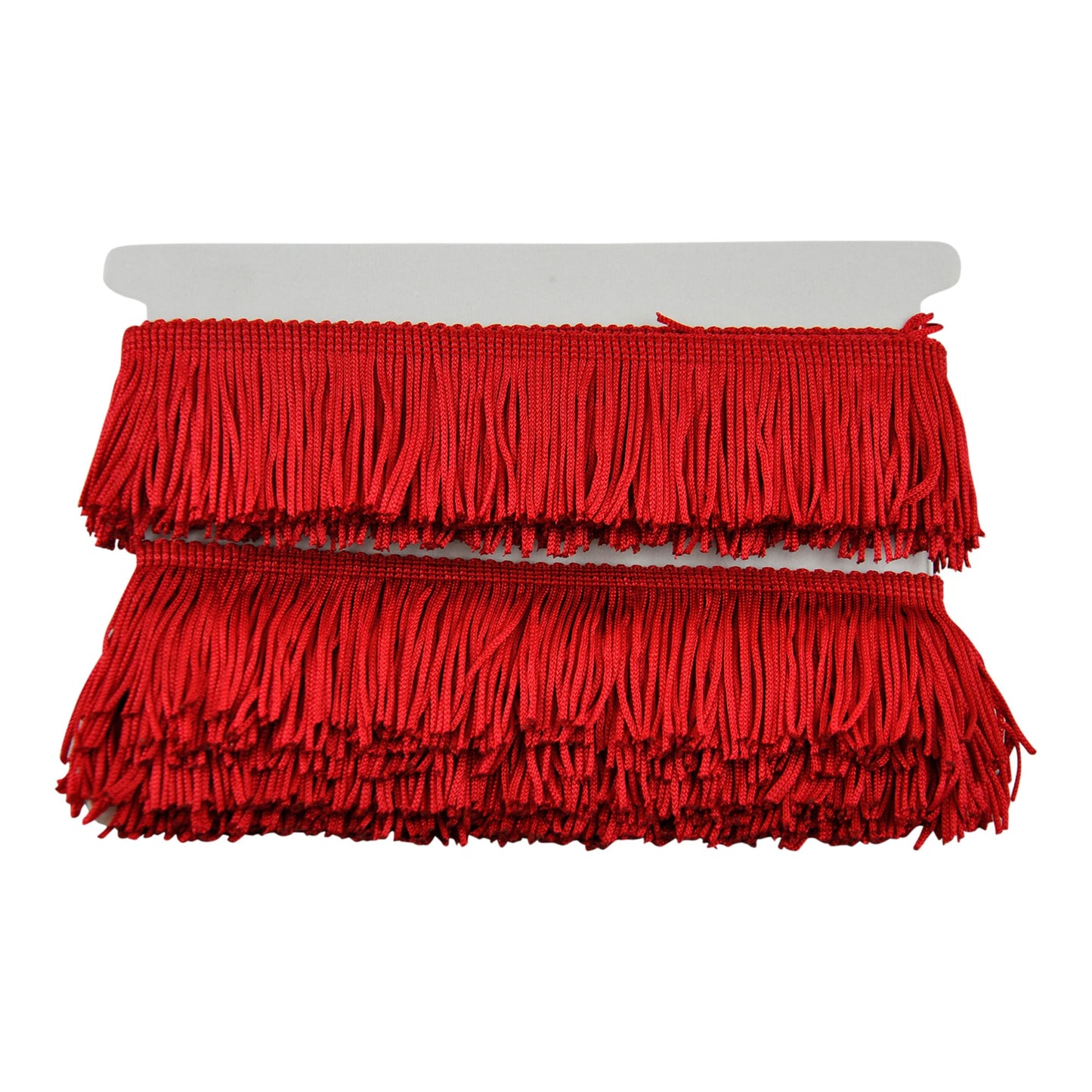 Belagio Enterprises 2" Chainette Fringe Trim, 10-Yard Roll – Red – for Costumes, Apparel & Home Decor
