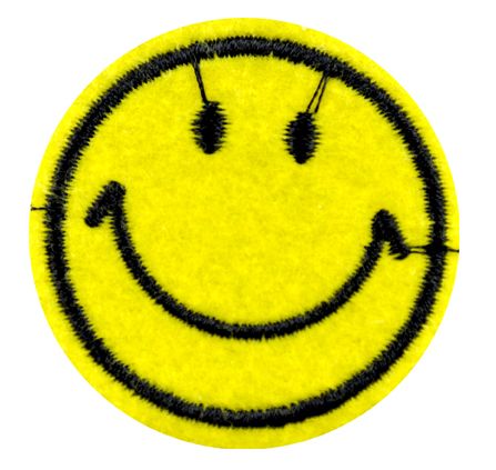 Assorted Applique Smiley Face - 12pc Pack BM-5519