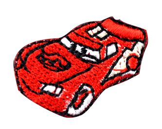 Belagio Enterprises - Assorted Appliques Red Car (12pcs per Pack) - BM-5523