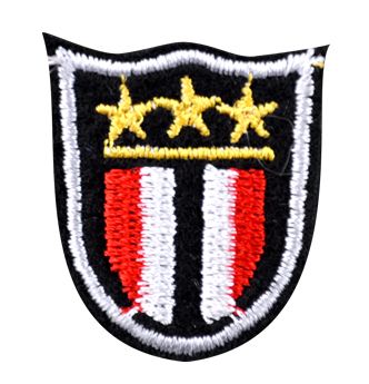 Belagio Enterprises - Assorted Appliques Emblem with Stars and Stripes (12pcs per Pack) - BM-5537