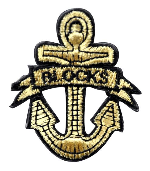 Belagio Enterprises - Assorted Appliqués Gold Anchor (12pcs per Pack) - BM-5540