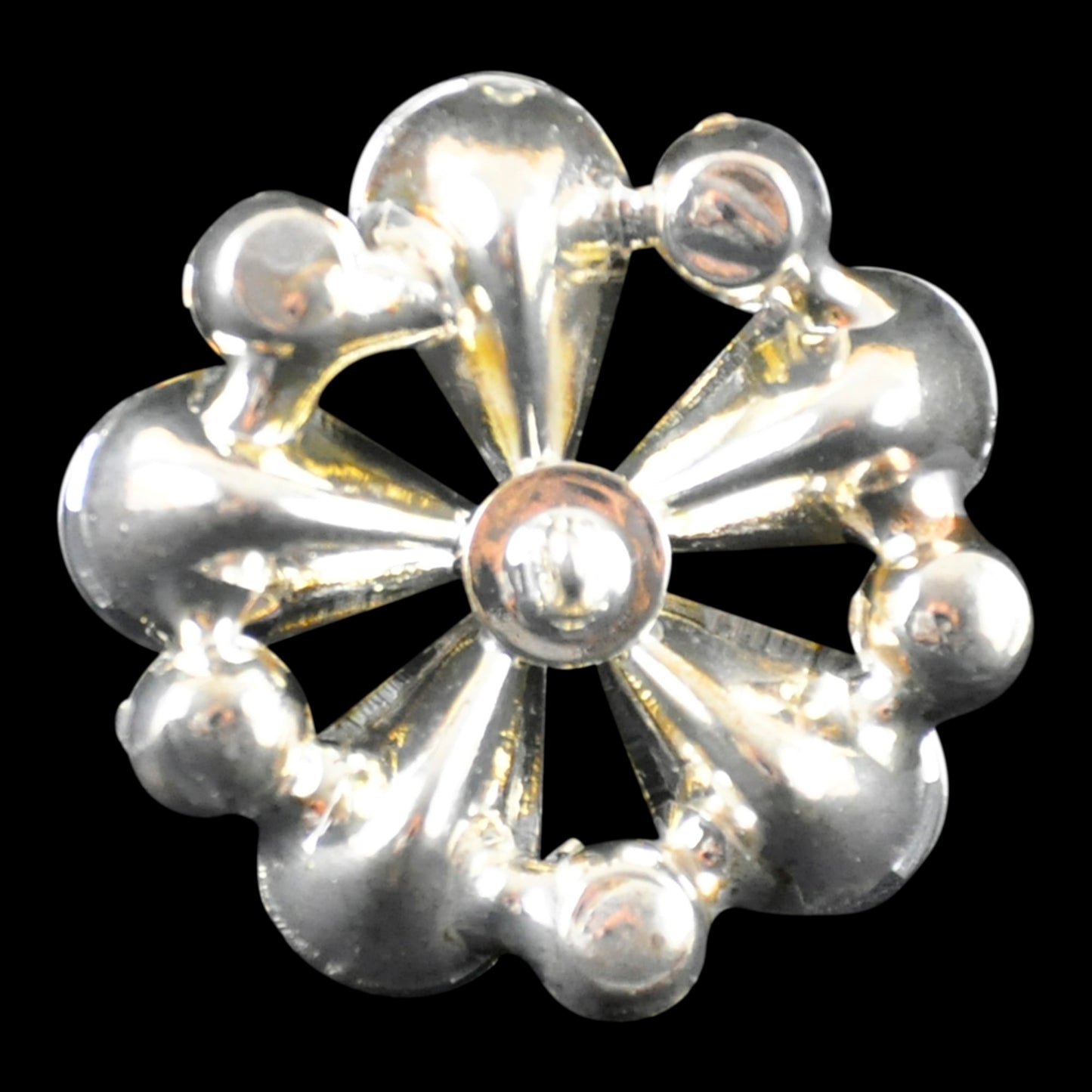 Belagio Enterprises - 1 1/8" Width Rhinestone Buttons (6pcs per Order) - BRB-115