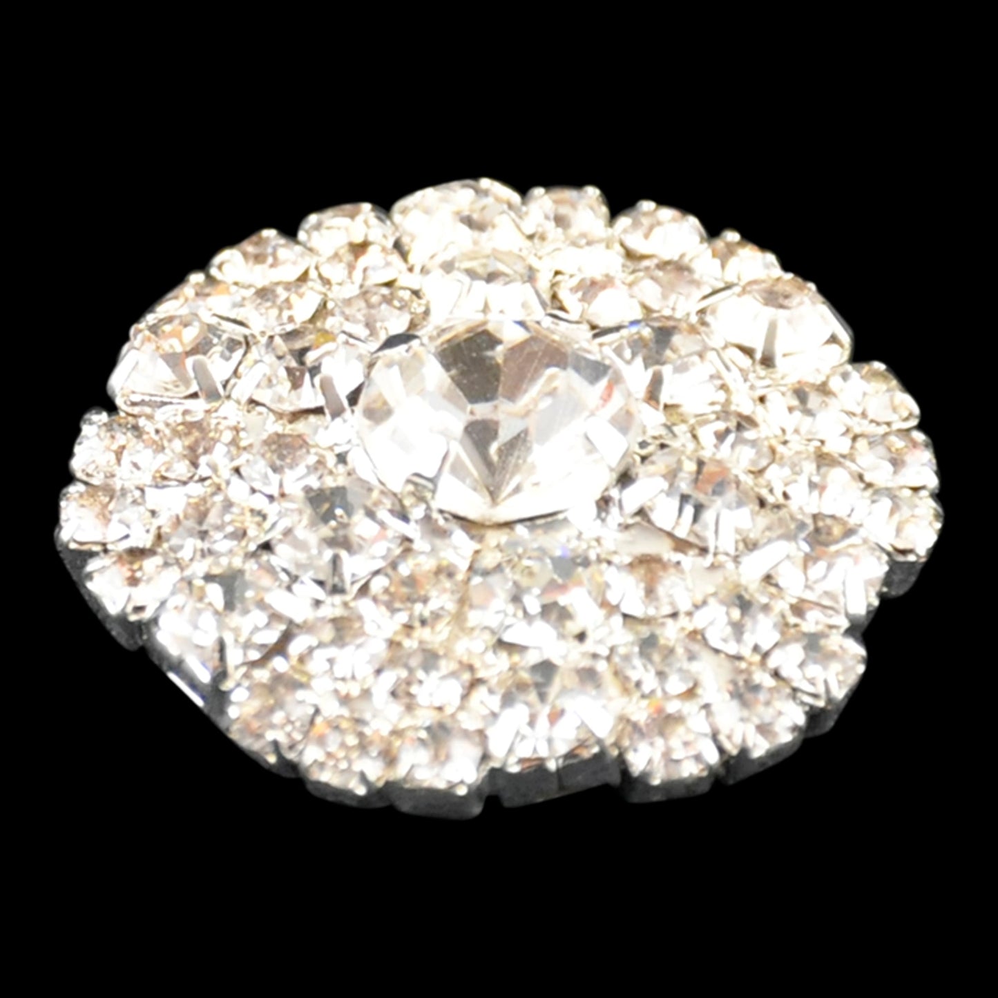 Belagio Enterprises - 1" Width Rhinestone Buttons (6pcs per Order) - BRB-120