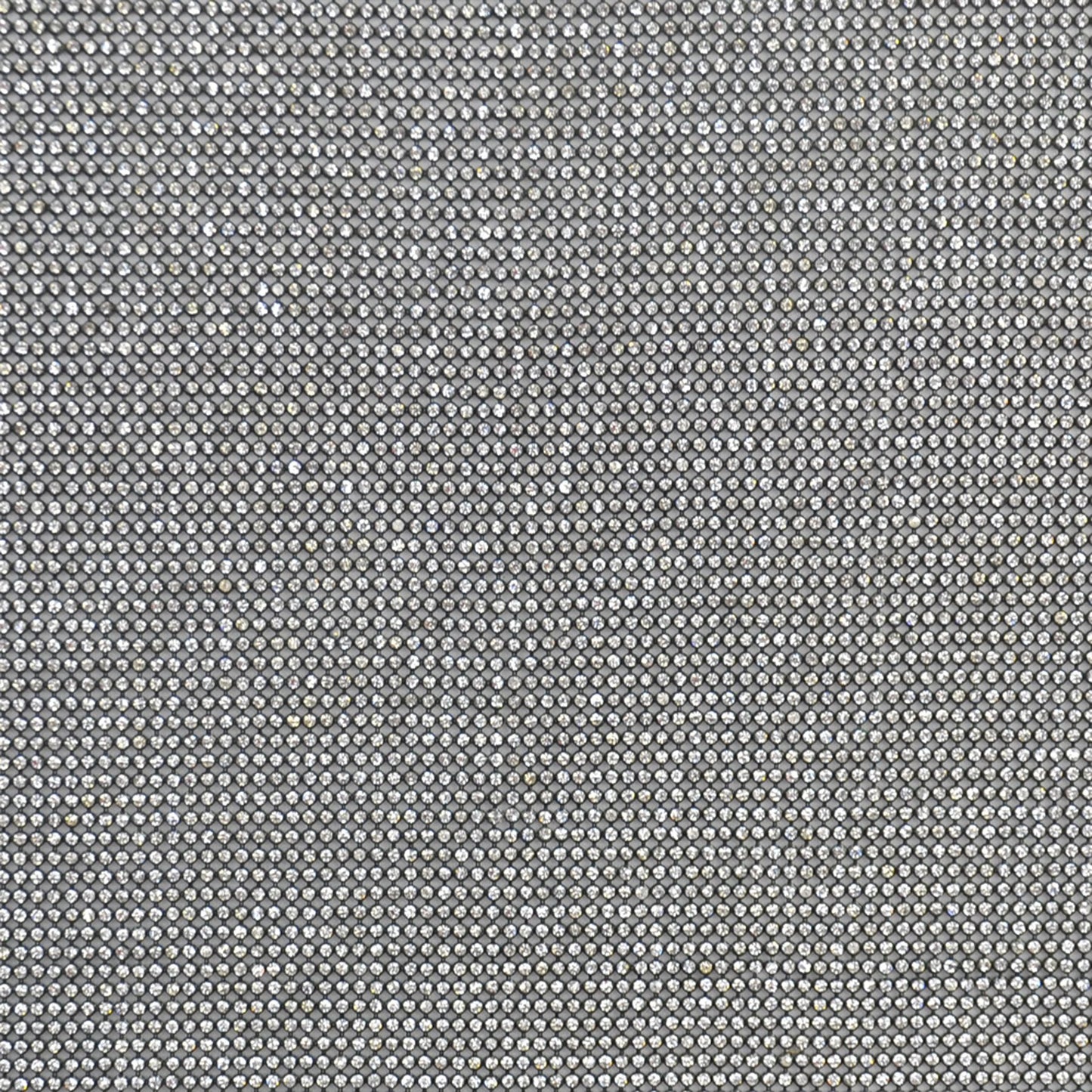 Iron-on Rhinestone Trim Roll - 18" W x 48 3/4" L - BRSR-10-02 Black