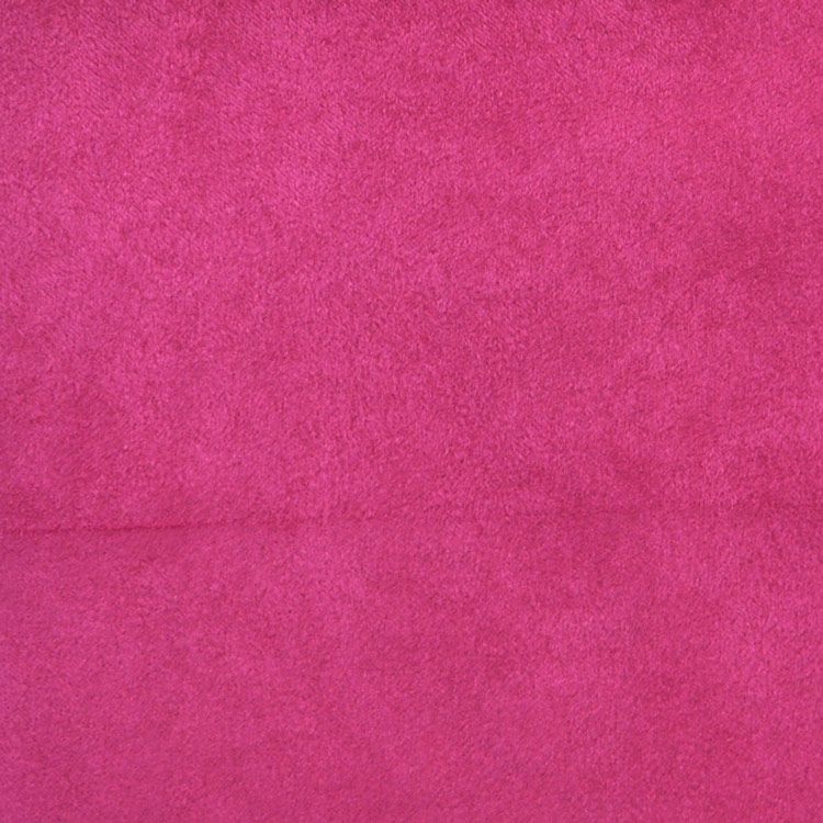 "Mono" Suede Fabric (Fuchsia color)