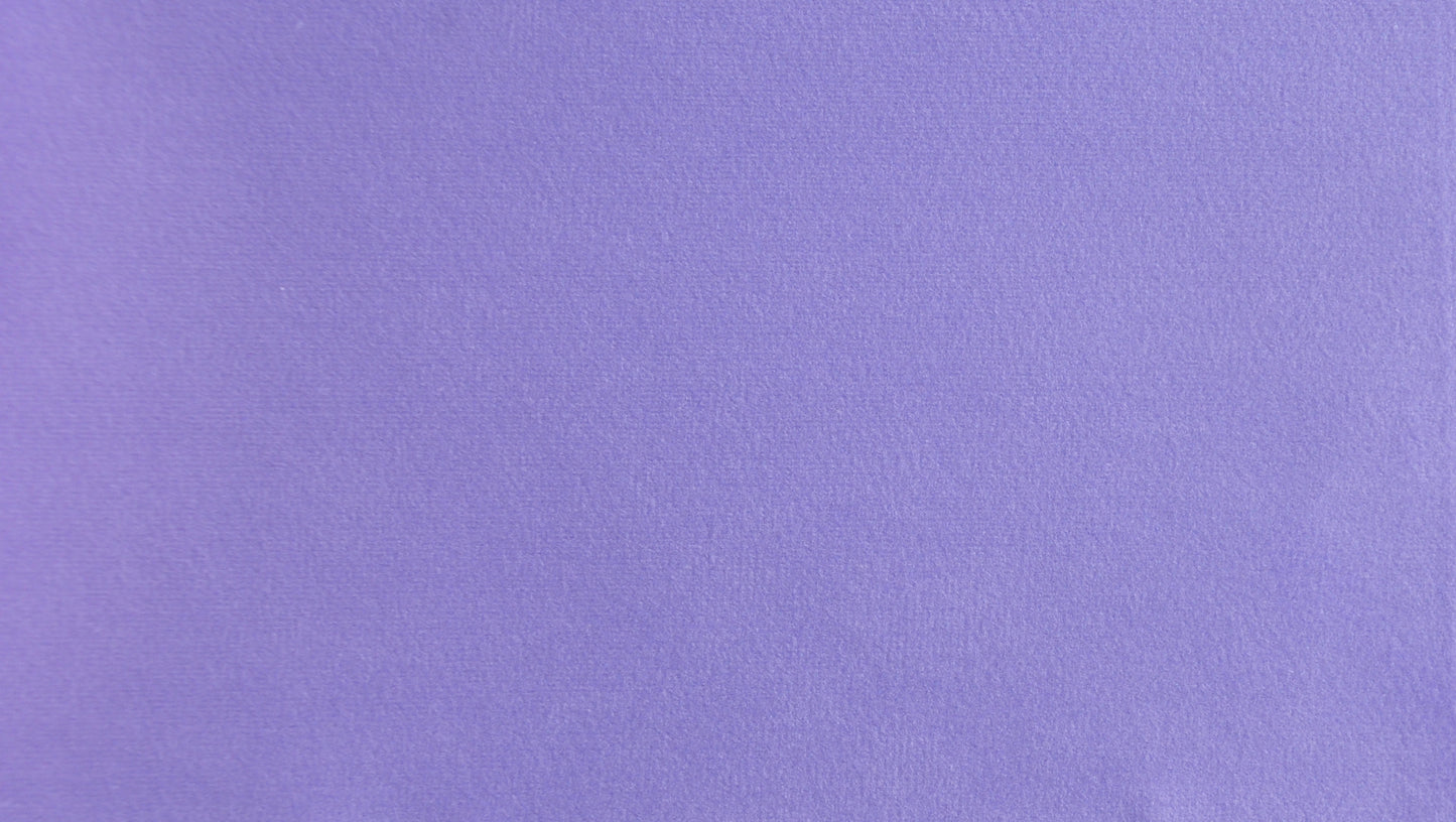 "Tresor" Soft Velvet Fabric (Lilac color)