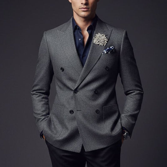 Men's Fashion Now Includes Brooches