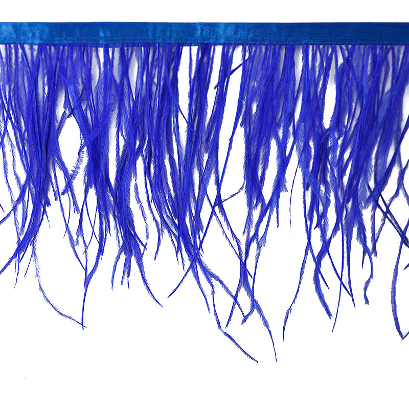 Ostrich Feather Trim - 6" Length (10 YDS)-B-1139-04