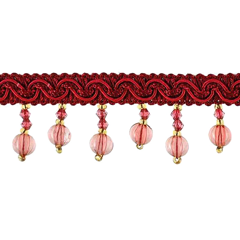 Fascination Collection - 1 1/4" width BEADED FRINGE (15 YDS)-BB-925-17/10