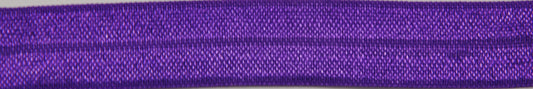 Belagio Enterprises - 1/2" width Fold-Over Elastic Ribbon (50 Yard Roll) - BE-305-26 Purple
