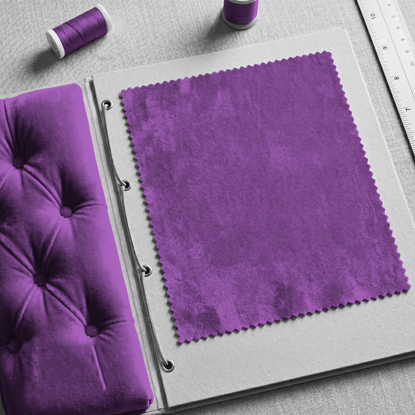"Darling" Velvet Fabric (Wisteria color)