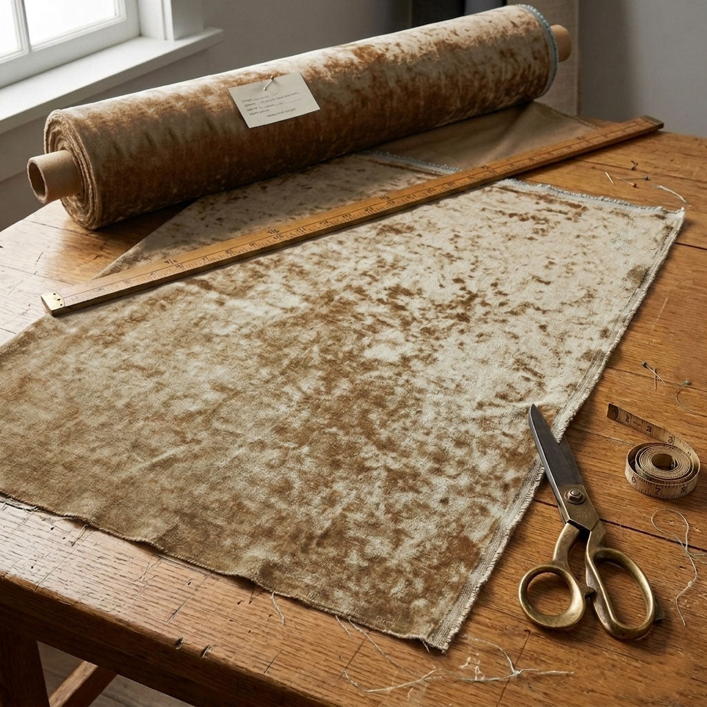 "Monterey Plain" Fabric (Toast color)