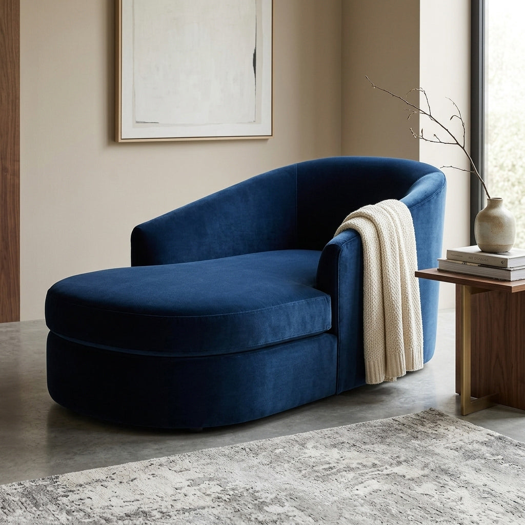 "Darling" Velvet Fabric (Liberty Blue color)