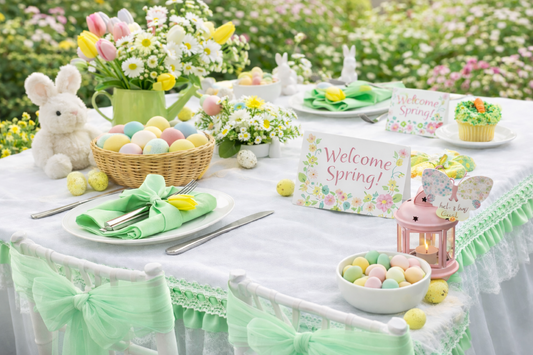 Sweet Mint Spring Table Decor Bundle