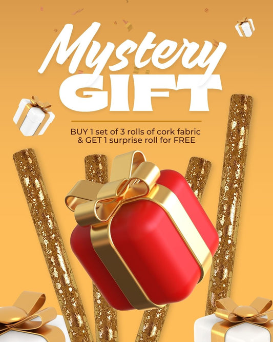 FREE MYSTERY GIFT (Cork Fabric)