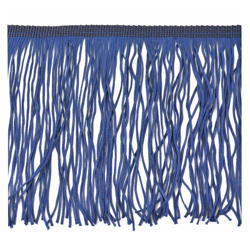 Belagio Enterprises 4" Chainette Fringe Trim, 10-Yard Roll – Navy – for Costumes, Apparel & Home Decor