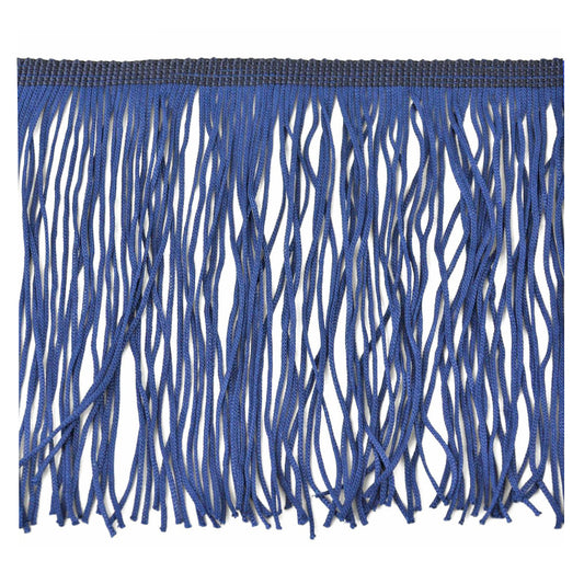 Belagio Enterprises 4" Chainette Fringe Trim, 10-Yard Roll – Navy – for Costumes, Apparel & Home Decor