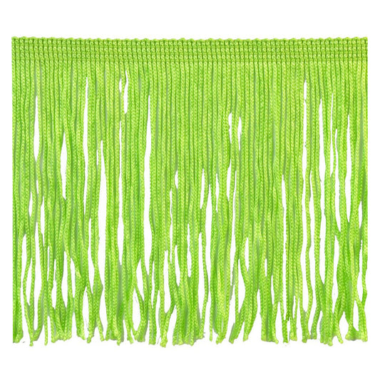 Belagio Enterprises 4" Chainette Fringe Trim, 10-Yard Roll – Mint – for Costumes, Apparel & Home Decor