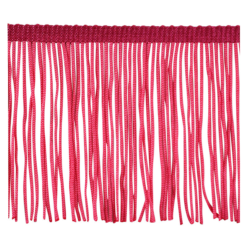 Belagio Enterprises 4" Chainette Fringe Trim, 10-Yard Roll – Hot Pink – for Costumes, Apparel & Home Decor