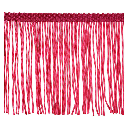 Belagio Enterprises 4" Chainette Fringe Trim, 10-Yard Roll – Hot Pink – for Costumes, Apparel & Home Decor