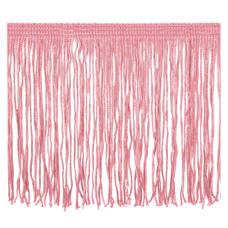 Belagio Enterprises 4" Chainette Fringe Trim, 10-Yard Roll – Pink – for Costumes, Apparel & Home Decor