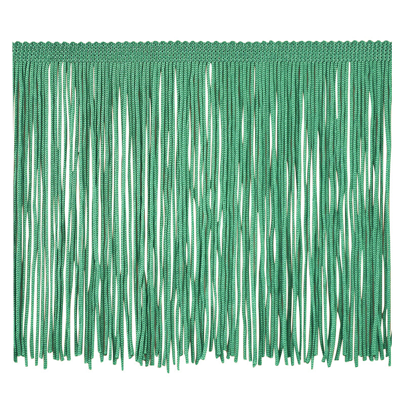 Belagio Enterprises 4" Chainette Fringe Trim, 10-Yard Roll – Turquoise – for Costumes, Apparel & Home Decor