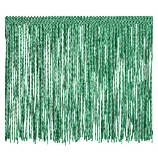 Belagio Enterprises 4" Chainette Fringe Trim, 10-Yard Roll – Turquoise – for Costumes, Apparel & Home Decor